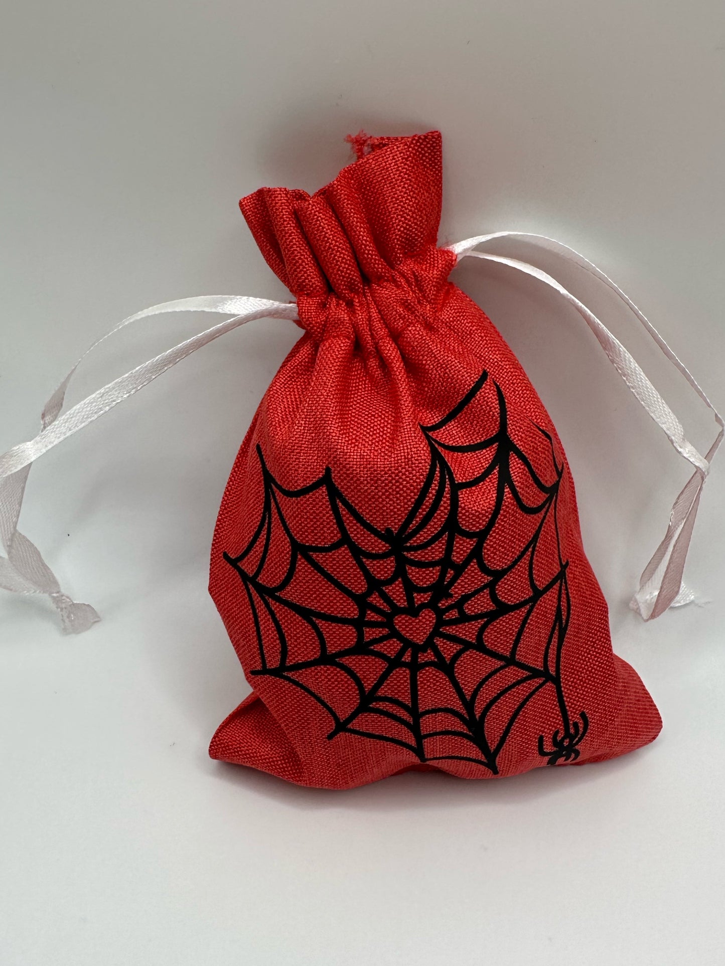 Dice Bag- Cobweb Heart