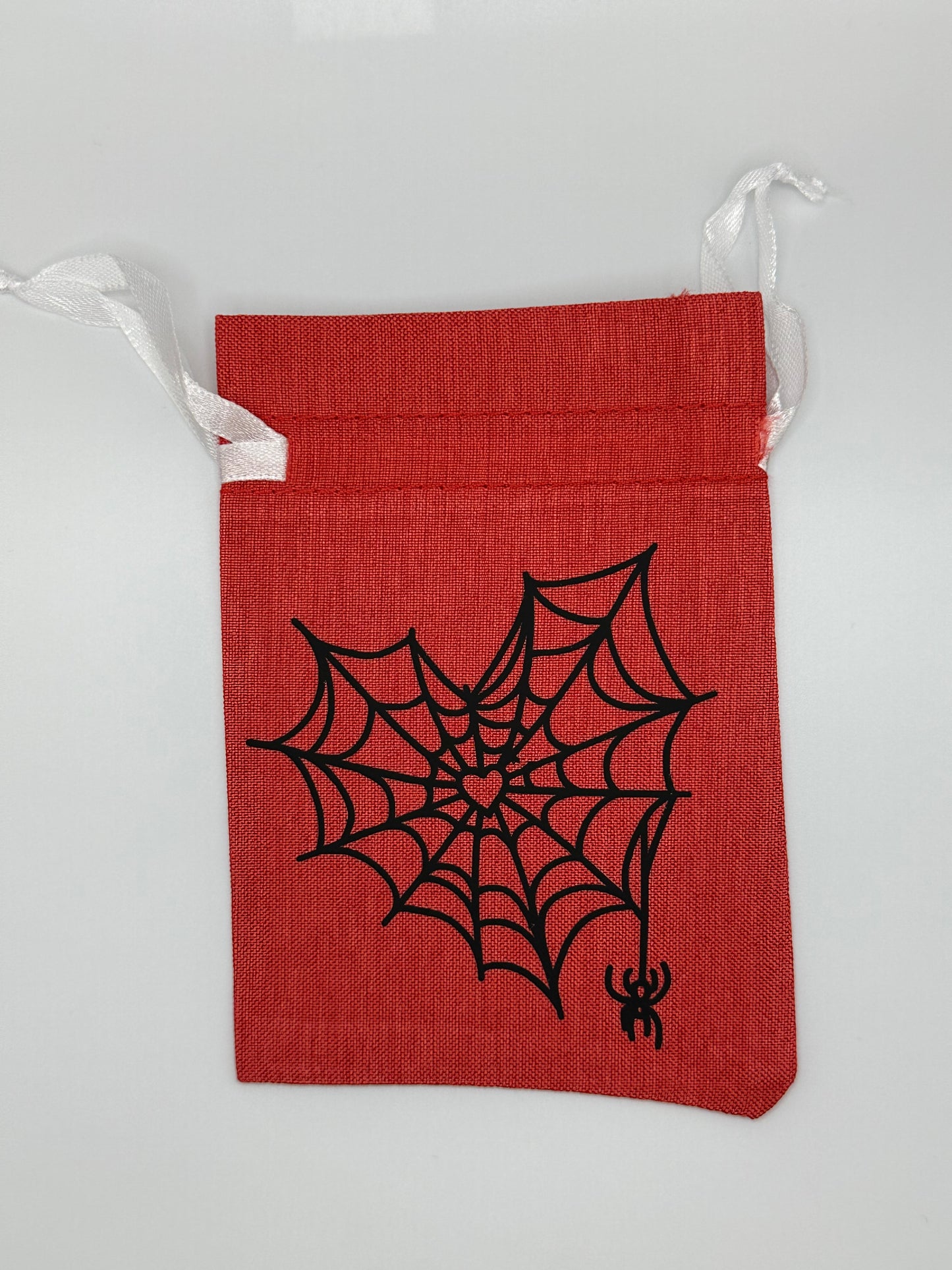 Dice Bag- Cobweb Heart